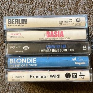 Vintage Cassette Tape Collection